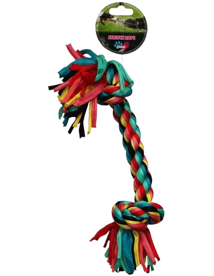 Paw Play – Stretch Rope – Bone